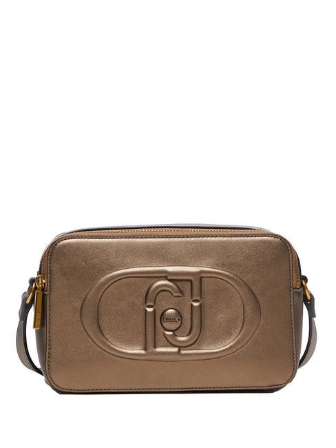 LIUJO RUBINO  Mini bolso de hombro bronce metálico - Bolsos Mujer