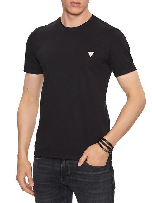 GUESS CORE Camiseta de algodón jetbla - camiseta