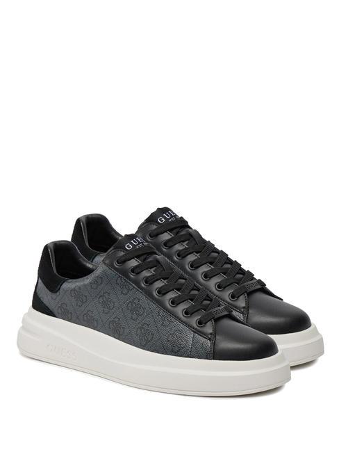 GUESS ELBA  Zapatillas NEGRO - Zapatos Hombre