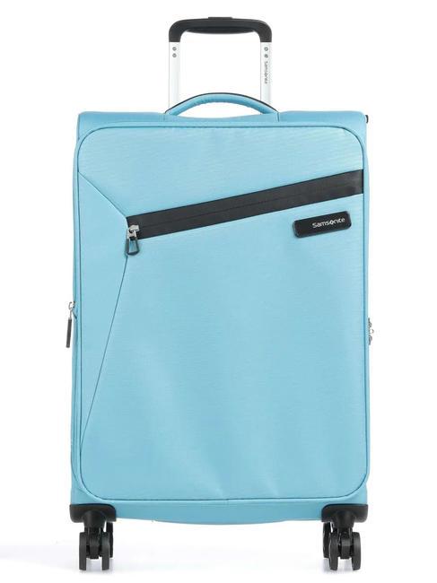 SAMSONITE LITEBEAM Trolley extensible mediano océano azul - Trolley Semirrígidos