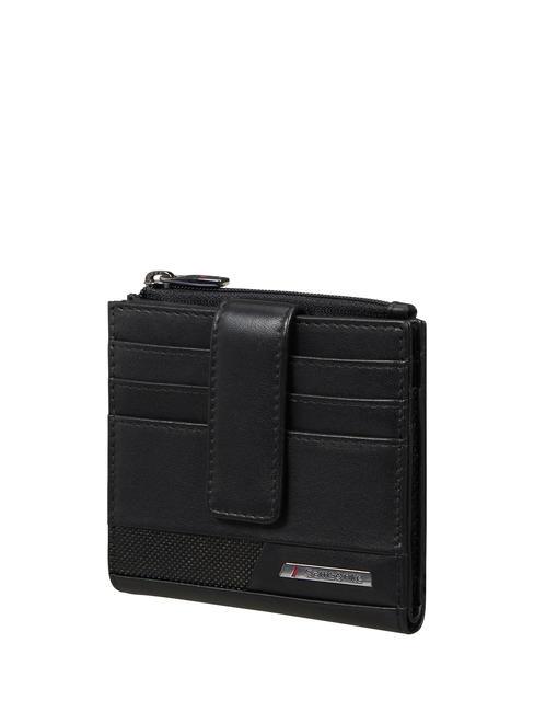 SAMSONITE PRO-DLX 6 SLG Billetera de cuero NEGRO - Carteras Hombre