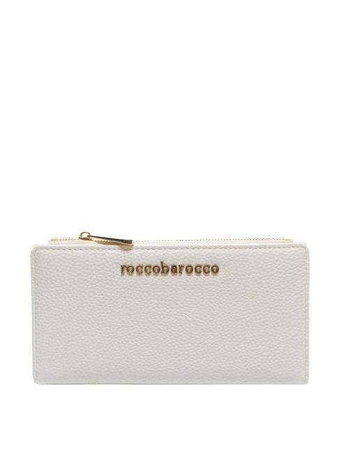 ROCCOBAROCCO CLAIR  Cartera plana blanco - Carteras Mujer