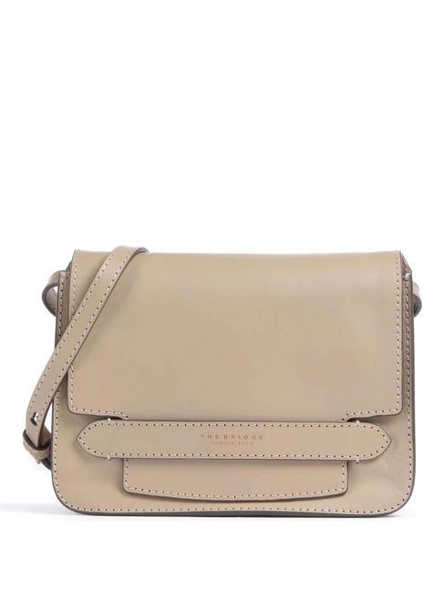 THE BRIDGE LUCREZIA Mini bolso de hombro mantequilla ab. oro - Bolsos Mujer