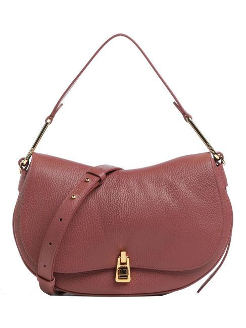 COCCINELLE MAGIE SOFT Bolso bandolera de piel con bandolera brandy - Bolsos Mujer