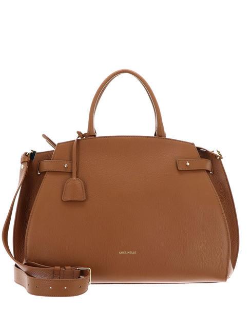 COCCINELLE KLICHE Bolso de piel martillada CUIR - Bolsos Mujer