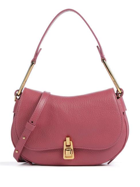 COCCINELLE MAGIE SOFT Bolso bandolera de piel con bandolera palo de rosa - Bolsos Mujer