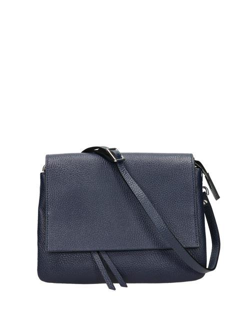 GIANNI CHIARINI THREE Bolso bandolera, en piel. AZUL - Bolsos Mujer