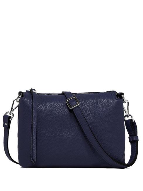 GIANNI CHIARINI THREE  Mini bolso bandolera, en piel. AZUL - Bolsos Mujer