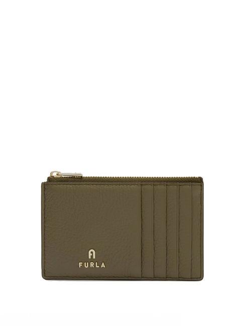 FURLA CAMELIA Cartera plana de piel sabio - Carteras Mujer