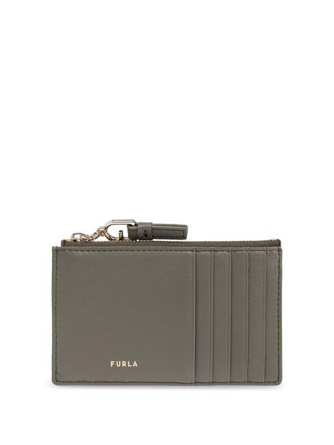 FURLA NUVOLA  Cartera plana de piel sabio - Carteras Mujer