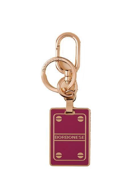 BORBONESE KEYRING Llavero amarone/oro claro libre - Llaveros