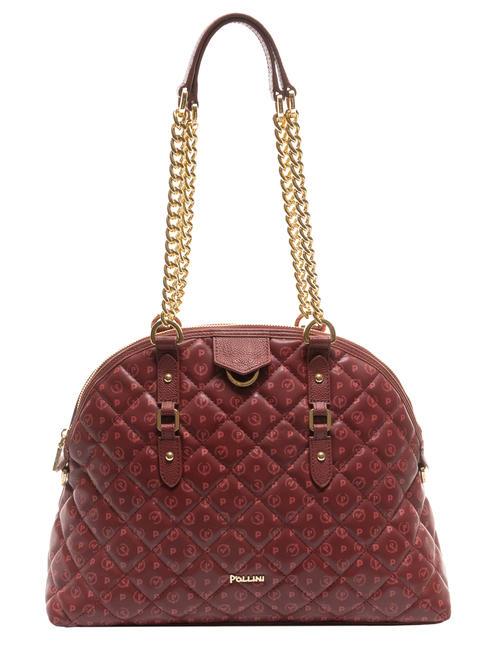 POLLINI HERITAGE  Bolsa de hombro borgoña - Bolsos Mujer