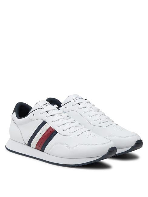 TOMMY HILFIGER RUNNER EVO LTH MIX ESS  Zapatillas blanco - Zapatos Hombre