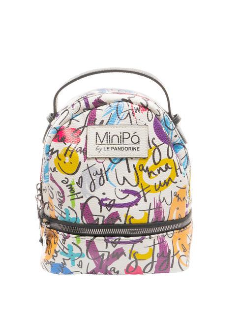 MINIPA' GRAFFITI BAGS Mini mochila Blanco - Mochilas Escuela & Tiempo Libre