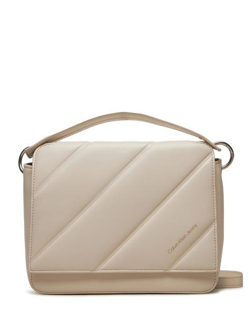 CALVIN KLEIN LINE QUILT  Bolso de mano, con bandolera cáscara de huevo - Bolsos Mujer