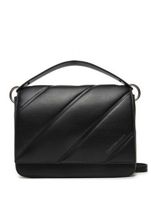 CALVIN KLEIN LINE QUILT  Bolso de mano, con bandolera pvh negro - Bolsos Mujer