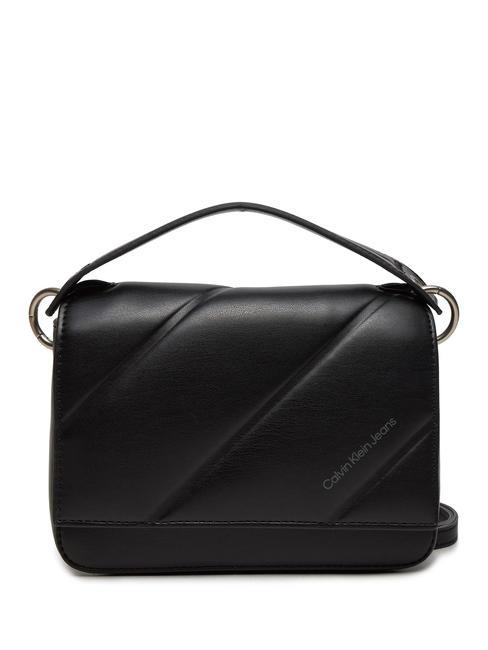 CALVIN KLEIN LINE QUILT  Mini bolso de mano, con bandolera pvh negro - Bolsos Mujer