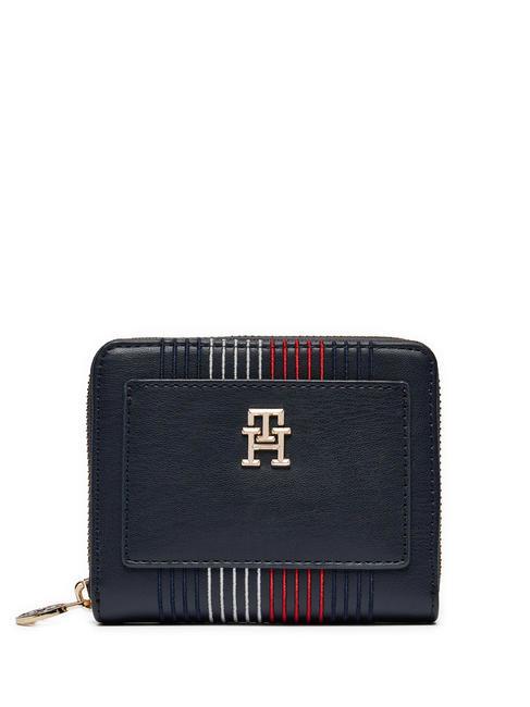 TOMMY HILFIGER DISTINCT  Cartera con cremallera espacio azul - Carteras Mujer