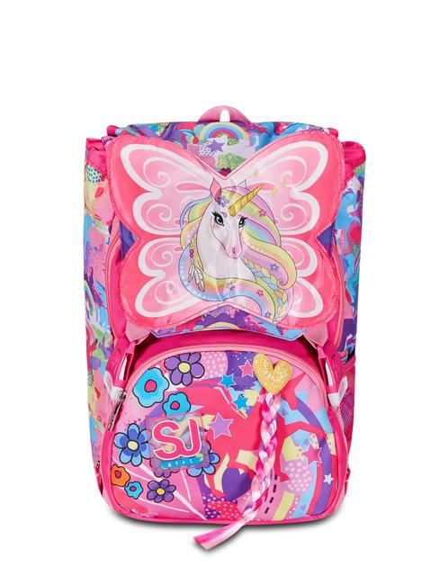 SJGANG UNICORNO Mochila doble fuxiafluo - Bolsas y accesorios  niños