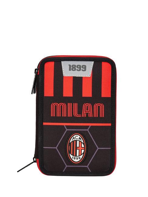 MILAN PATH OF VICTORY Estuche con kit escolar completo. negro - Estuches y Accesorios