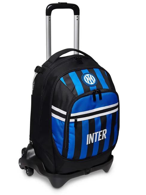 INTER FINO ALLA VITTORIA Mochila con ruedas 3 en 1, desmontable azul eléctrico - Mochilas con ruedas