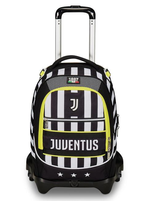 JUVENTUS WIN IS THE RULE 3WD Mochila con ruedas 3 en 1, desmontable negro - Mochilas con ruedas