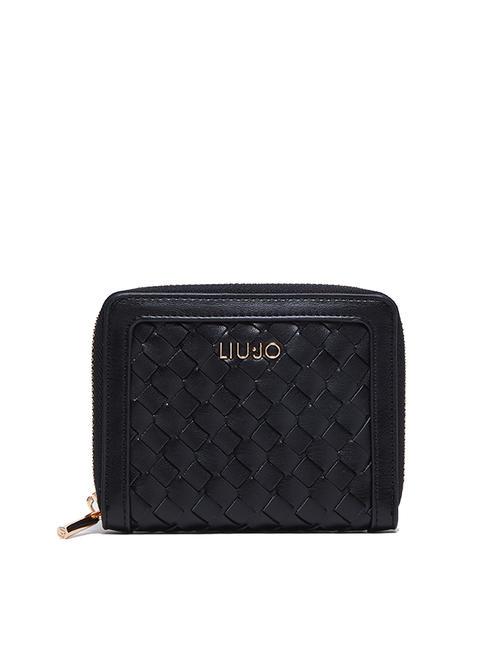 LIUJO MANHATTAN Cartera mediana con cremallera NEGRO - Carteras Mujer