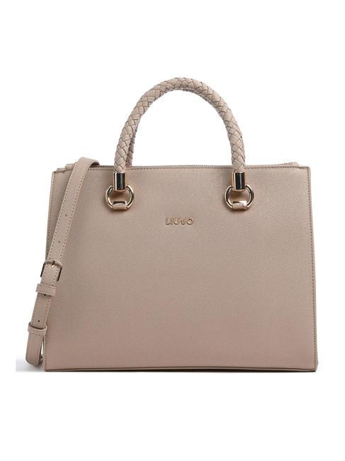 LIUJO MANHATTAN Bolso de mano con bandolera arenisca - Bolsos Mujer