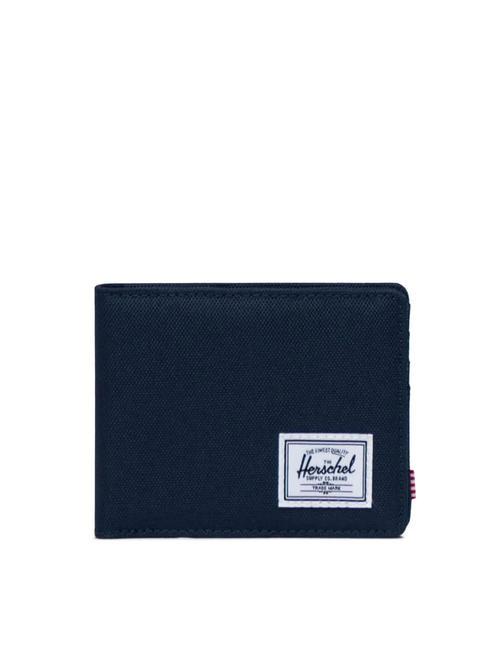 HERSCHEL ROY Billetera navy tan - Carteras Hombre