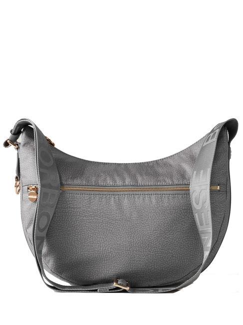 BORBONESE BORBONESO Bolso de hombro LUNA en tejido jet op nube - Bolsos Mujer