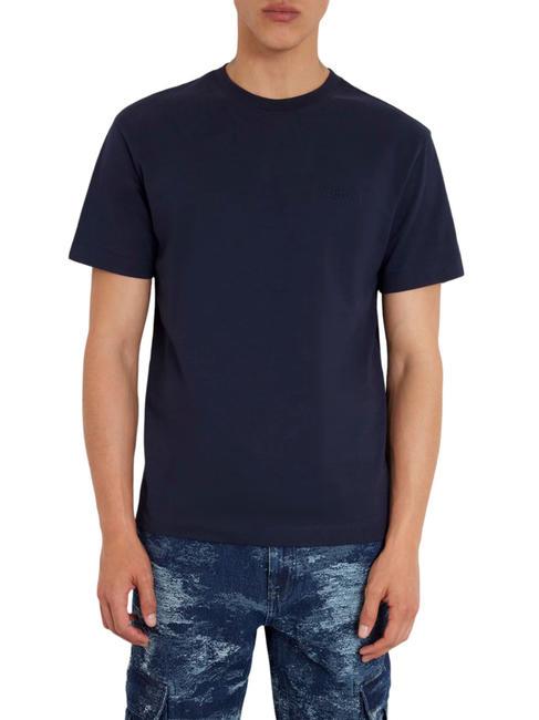 GUESS SS CN Camiseta de algodón smartblue - camiseta