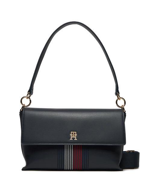 TOMMY HILFIGER DISTINCT  Bolso bandolera con bandolera espacio azul - Bolsos Mujer