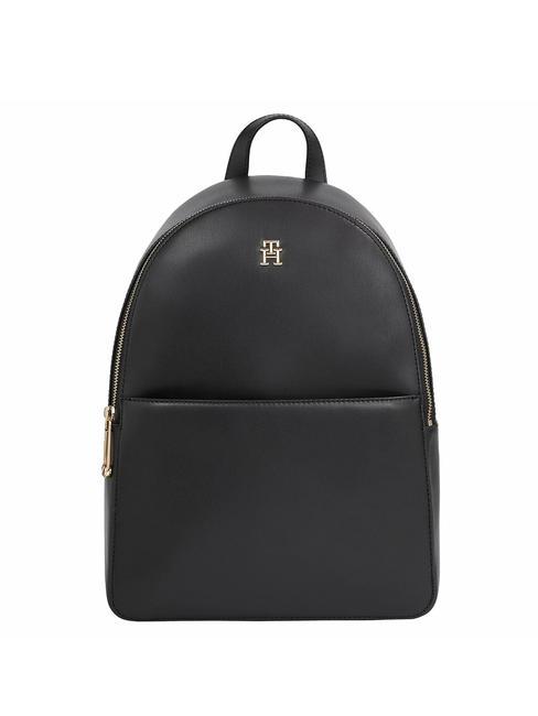 TOMMY HILFIGER FRESH Mochila con bolsillo negro - Bolsos Mujer