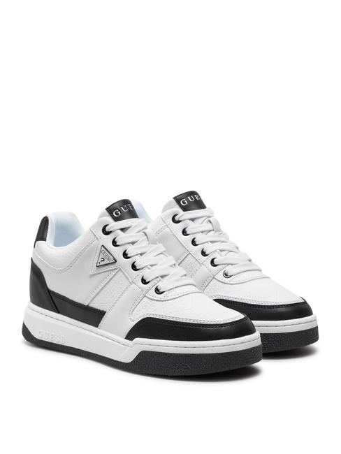 GUESS MARLEW Zapatillas altas BLANCO / NEGRO - Zapatos Mujer