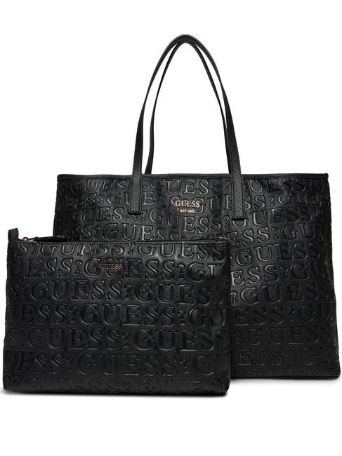 GUESS VIKKY II  Bolsa de hombro NEGRO - Bolsos Mujer