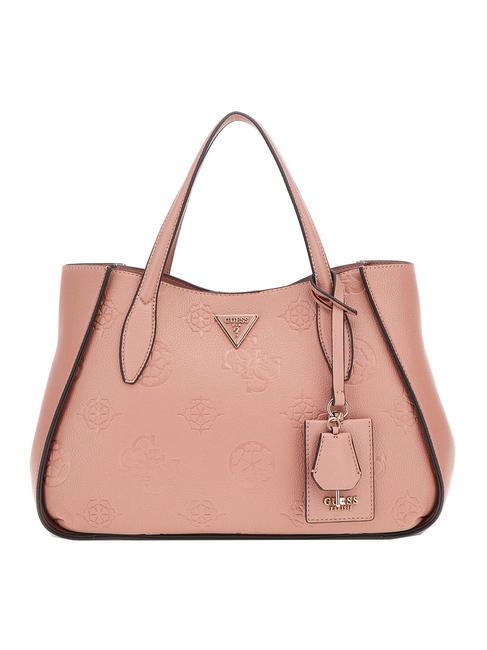 GUESS KEANDRA  Bolso de mano, con bandolera logotipo de palo de rosa - Bolsos Mujer