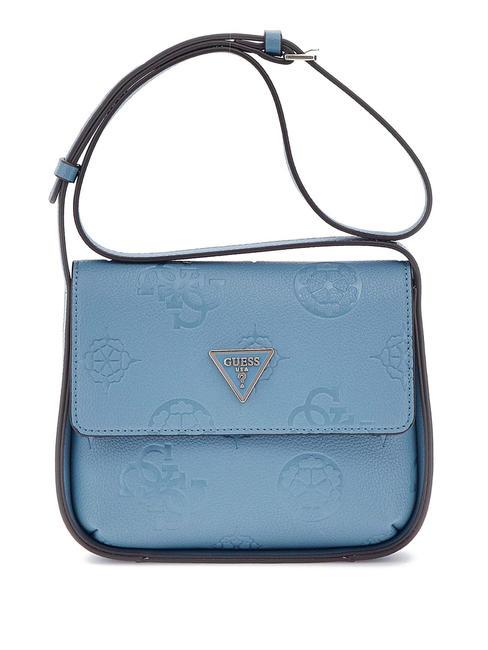 GUESS KEANDRA Mini bolso de hombro logotipo de pizarra - Bolsos Mujer