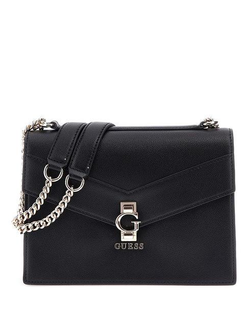 GUESS JORAH Convertible Bolso de hombro/bandolera NEGRO - Bolsos Mujer