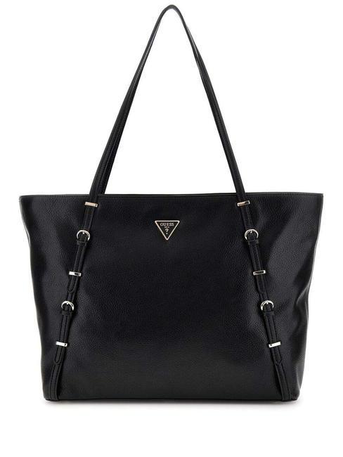 GUESS LEVIA Bolsa de la compra NEGRO - Bolsos Mujer