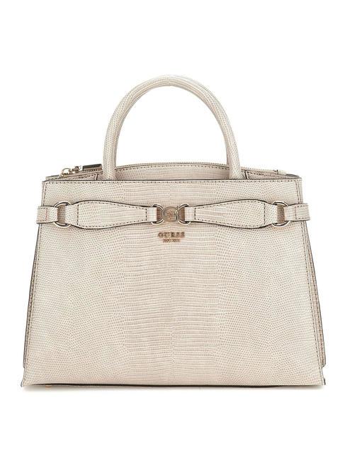 GUESS ARLENA Lizzard Bolso de mano, con bandolera gris pardo - Bolsos Mujer