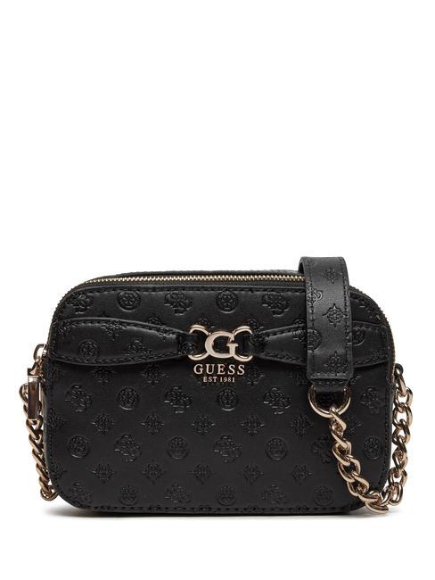 GUESS ARLENA Mini bolso de hombro logotipo negro - Bolsos Mujer