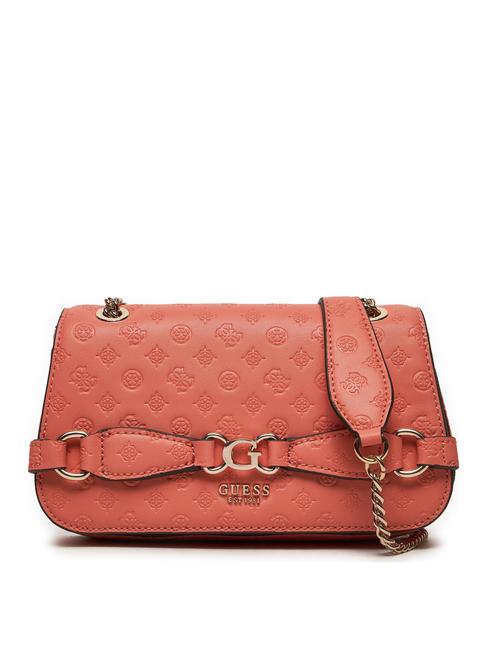 GUESS ARLENA Convertible Bolso de hombro/bandolera logotipo de coral - Bolsos Mujer