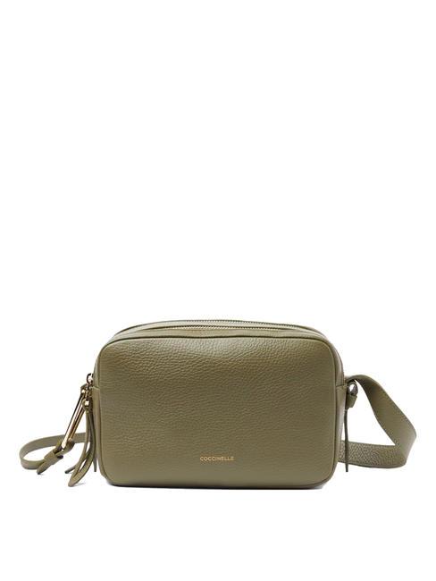 COCCINELLE MALORY  Bolso mini para cámara al hombro verde laurel - Bolsos Mujer