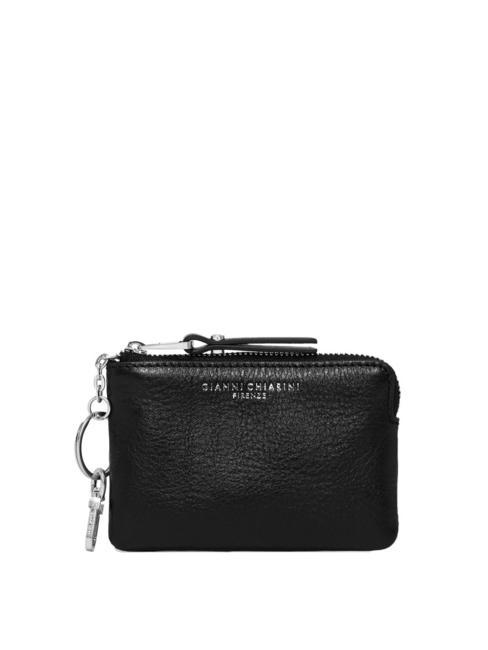 GIANNI CHIARINI GRAIN Cartera de cuero para llaves negro - Carteras Mujer