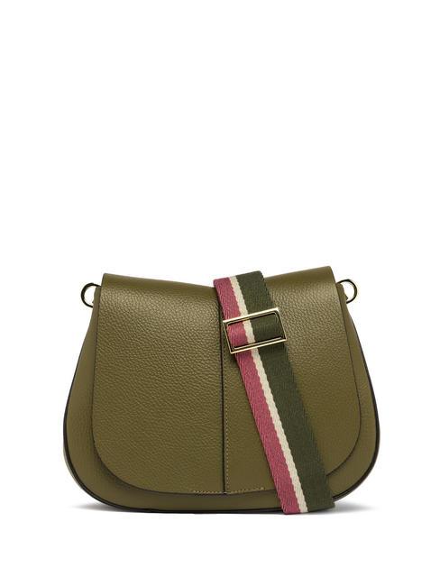 GIANNI CHIARINI HELENA ROUND Bolso de piel con doble bandolera. mover - Bolsos Mujer