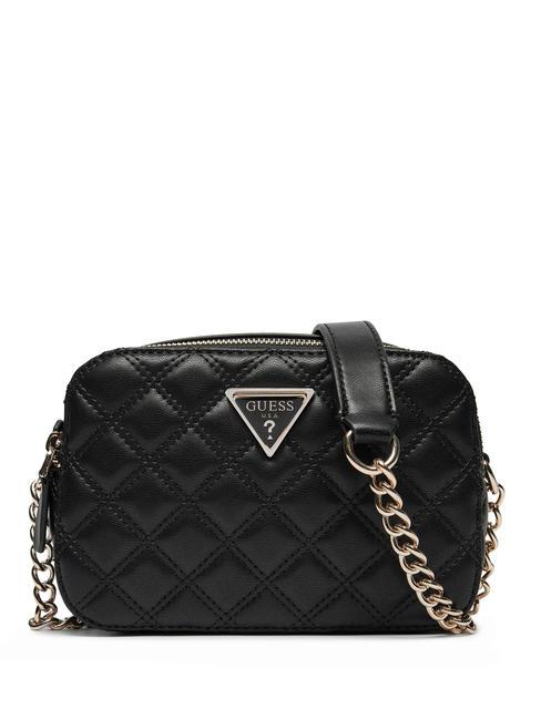 GUESS GIULLY  Bolso mini para cámara al hombro NEGRO - Bolsos Mujer