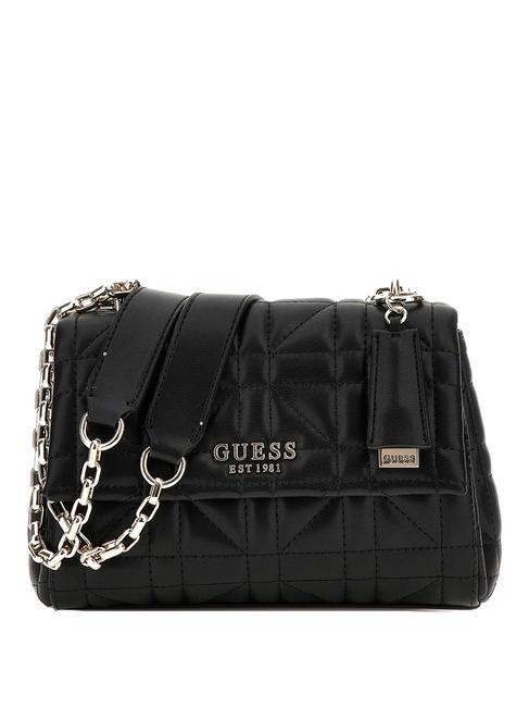 GUESS ASSIA Convertible Mini bolso de hombro/bandolera NEGRO - Bolsos Mujer