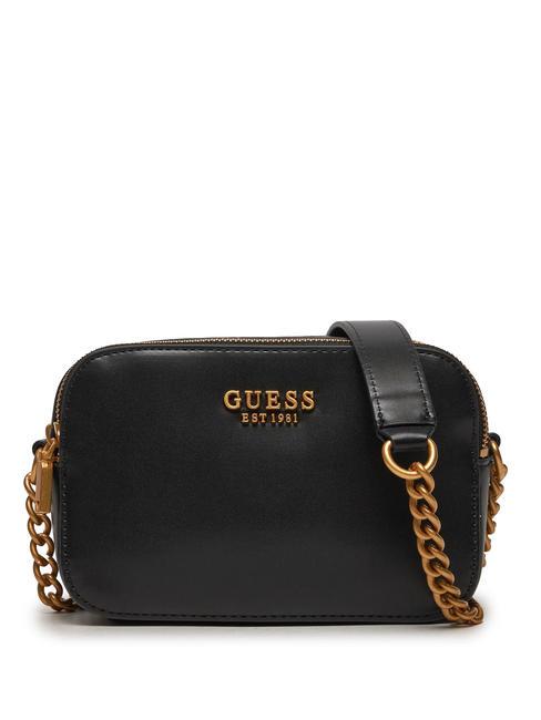 GUESS SARITA Mini bolso para cámara con correa para el hombro NEGRO - Bolsos Mujer