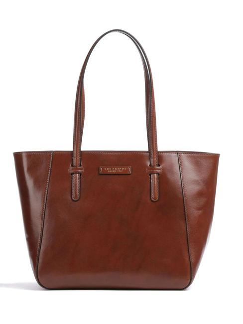 THE BRIDGE DIANA Bolso shopping de piel BROWN - Bolsos Mujer