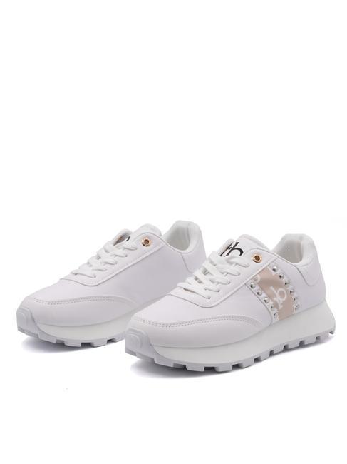 ROCCOBAROCCO RB Zapatillas con tachuelas blanco - Zapatos Mujer